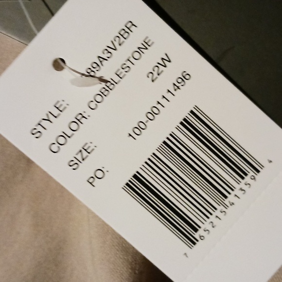 NWT BRIGGS WOMAN COMFORT WAISTBAND SLIMMING SOLUTION PANTS 👖 22W - Picture 3 of 10